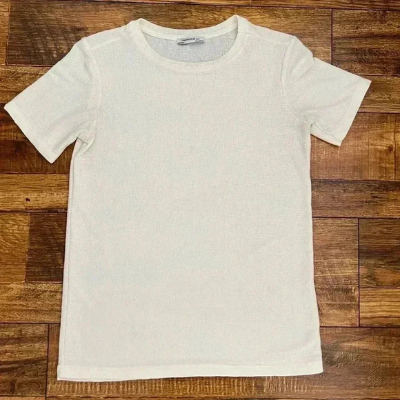 Zara Trafaluc Cream Top S - Picture 1 of 2